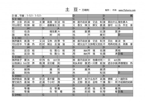 万晓利-土豆0000