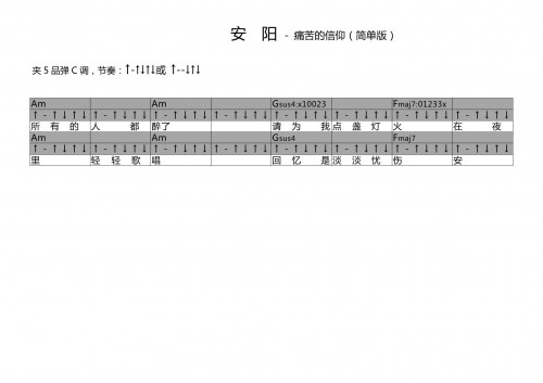 痛仰-安阳 - 节奏说明0000