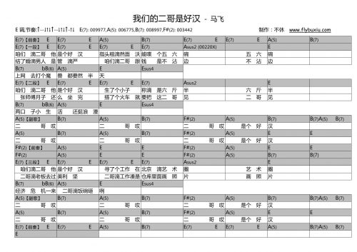 马飞-我们的二哥是好汉0000